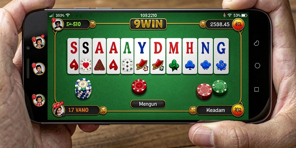 Tampilan gameplay seru di 9WIN dengan pemain yang bersaing.