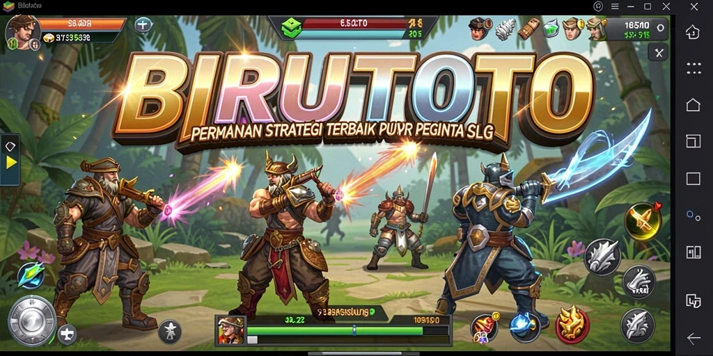 Tampilan menarik dari gameplay BIRUTOTO yang memikat.