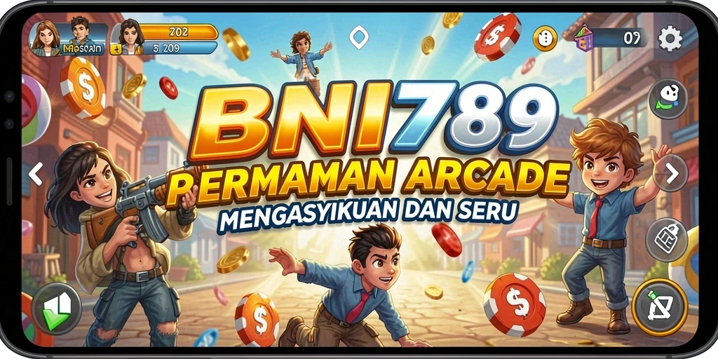 Tampilan gameplay seru BNI789 dalam aksi, penuh tantangan arcade.