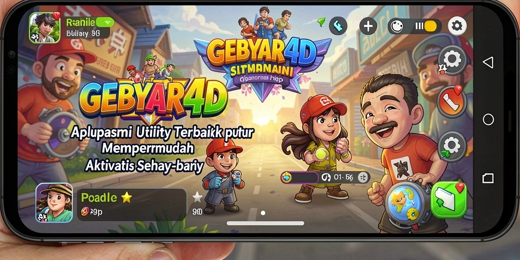 Screenshot GEBYAR4D menunjukkan tampilan fitur pengingat pintar yang interaktif.