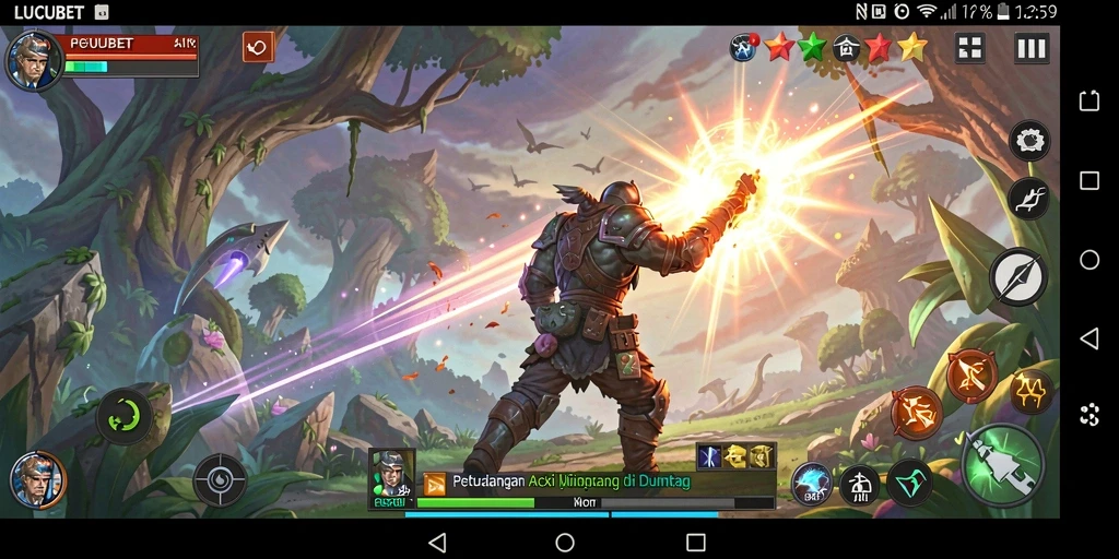Pengalaman seru dalam pertempuran epic LUCUBET.