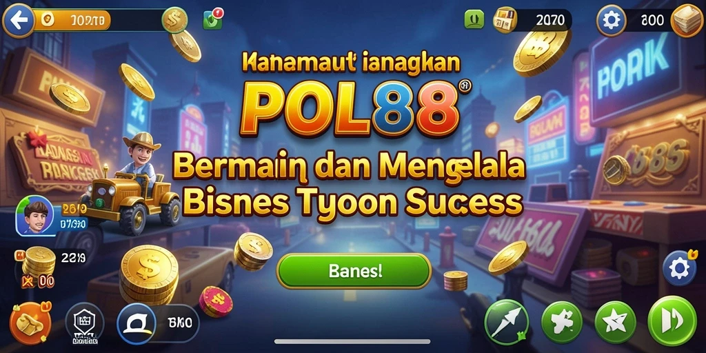 Gameplay menarik dalam POL88 yang menampilkan manajemen bisnis Tycoon.